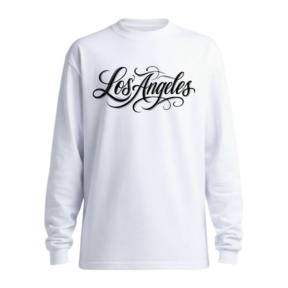 𝔾𝕣𝕠𝕦𝕟𝕕ℤ𝕖𝕣𝕠🎭♠墨西哥♠匪幫⚂25-26年⚅美式嘻哈厚磅數Los Angeles內搭長袖男女上衣T-SHIRT