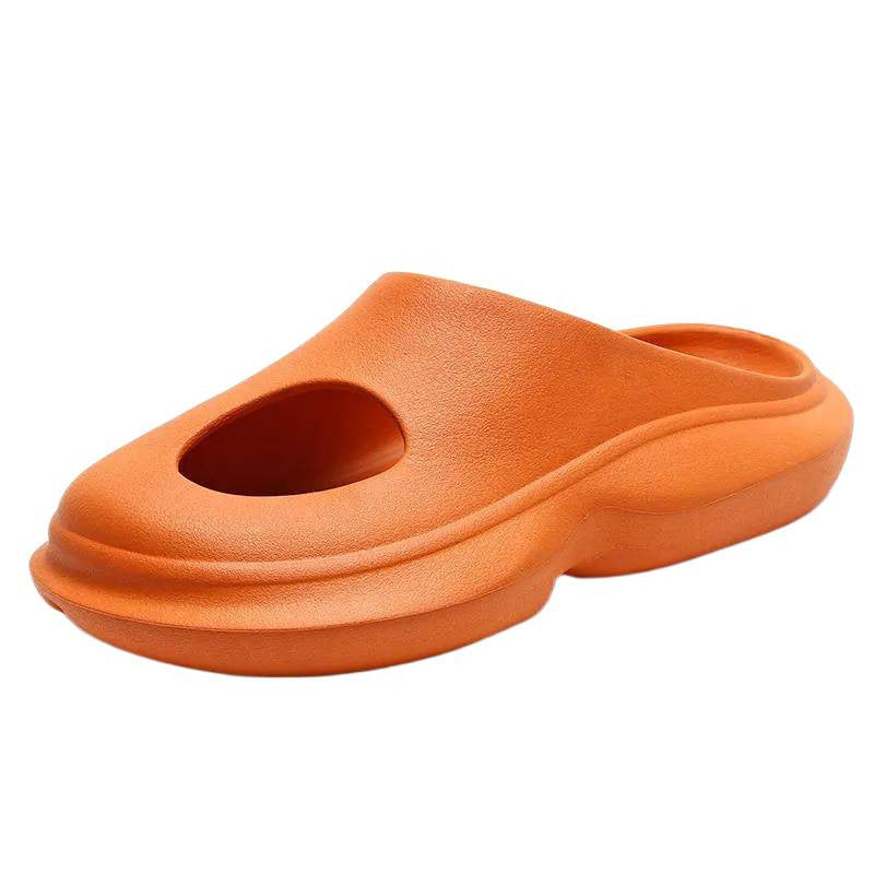 𝔾𝕣𝕠𝕦𝕟𝕕ℤ𝕖𝕣𝕠®－Flexing－shoes✥2025✥美式休閒EVA加厚包頭洞洞室內外防滑拖鞋