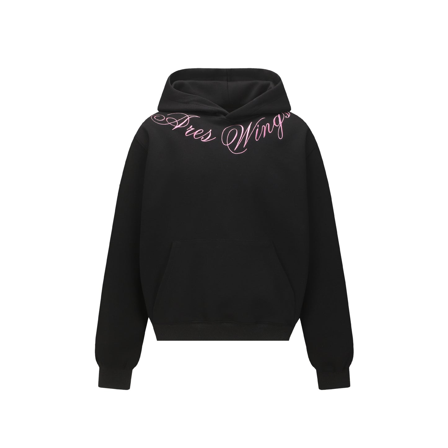 𝔾𝕣𝕠𝕦𝕟𝕕ℤ𝕖𝕣𝕠®2026年秋冬款復古新款厚磅數電繡字母連帽長袖T-shrit