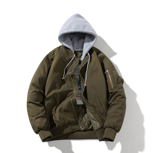 🔥𝔾𝕣𝕠𝕦𝕟𝕕⇔ℤ𝕖𝕣𝕠®25-26年秋冬新款vintag經典MA-1連帽飛行男女夾克外套8色