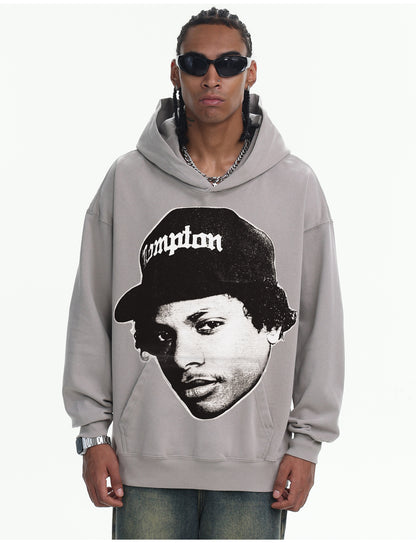 G.Z邁阿密南岸𝔾𝕣𝕠𝕦𝕟𝕕ℤ𝕖𝕣𝕠®✥南裝大佬✥ 美式嘻哈水410gEAZY-E長袖上衣T-Shirt