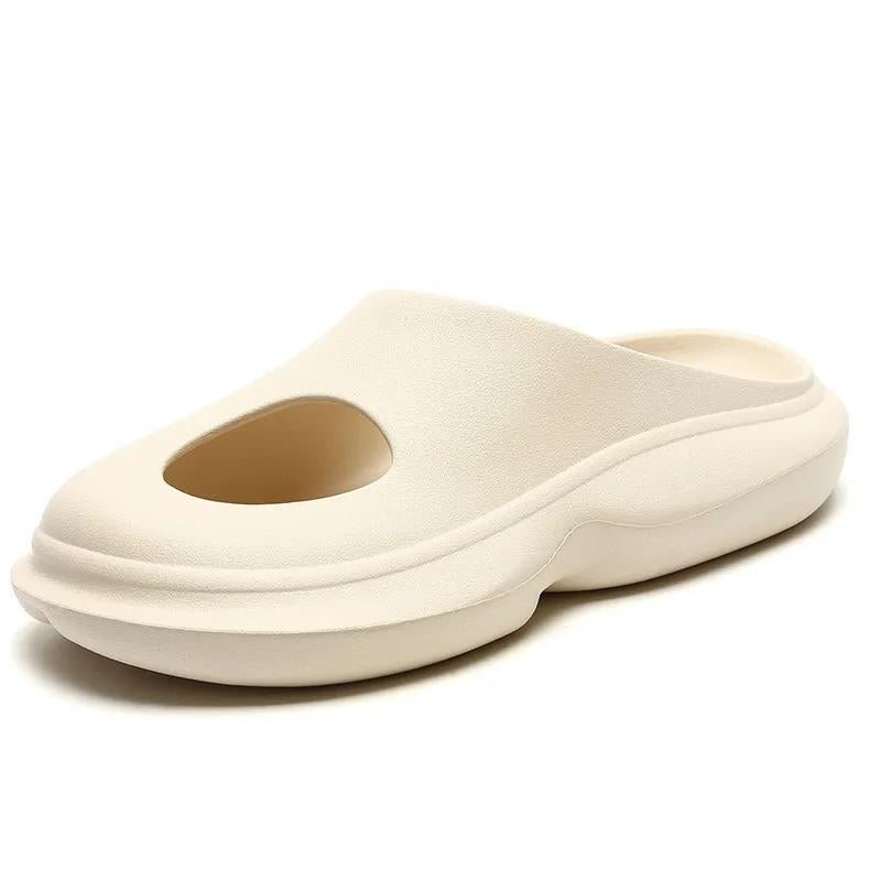 𝔾𝕣𝕠𝕦𝕟𝕕ℤ𝕖𝕣𝕠®－Flexing－shoes✥2025✥美式休閒EVA加厚包頭洞洞室內外防滑拖鞋