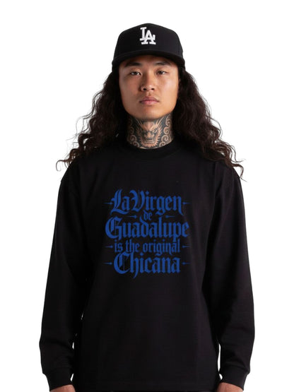 𝔾𝕣𝕠𝕦𝕟𝕕ℤ𝕖𝕣𝕠🎭♠墨西哥♠匪幫⚂25-26年⚅美式嘻哈厚磅數哥德字母內搭長袖男女上衣T-SHIRT