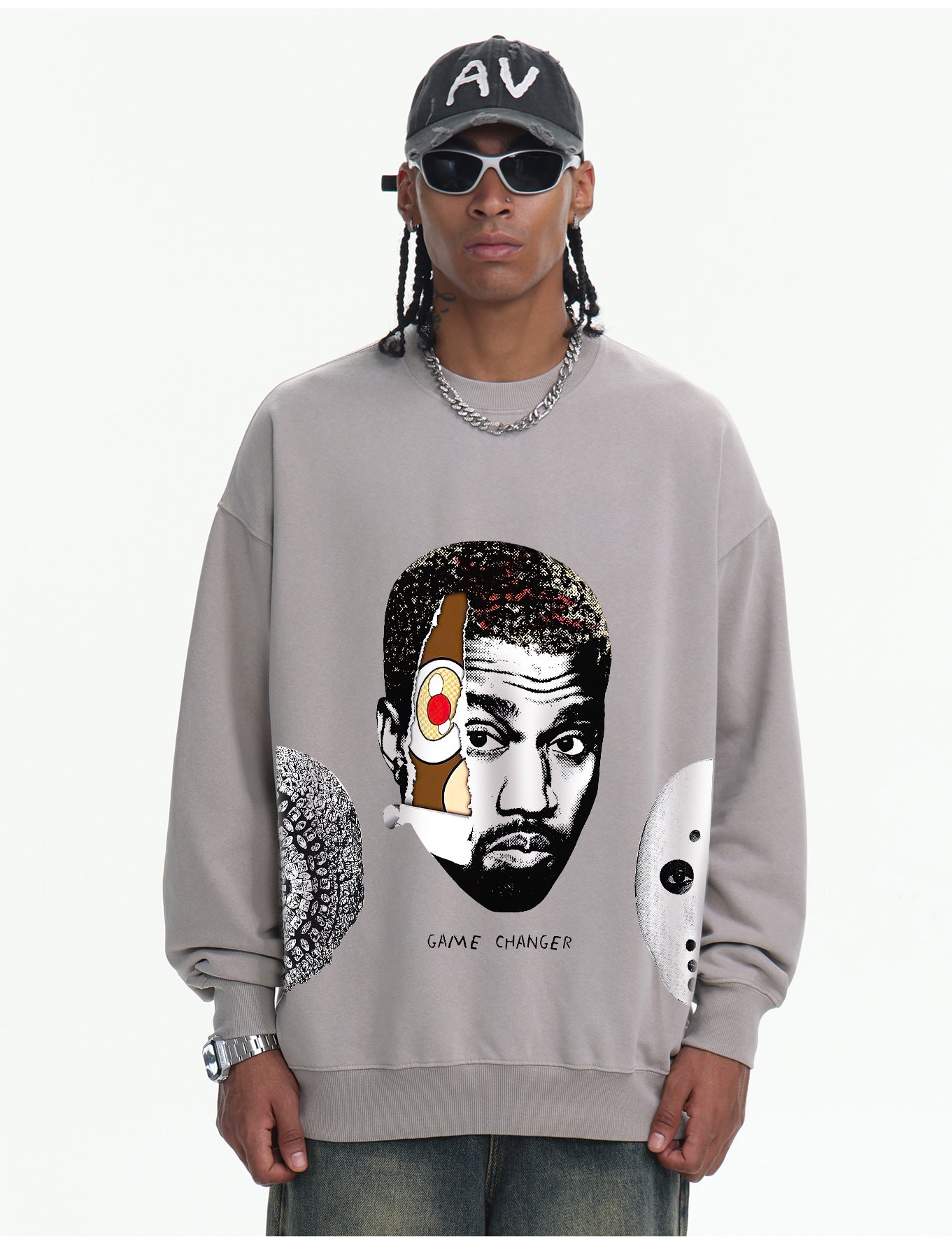 G.Z邁阿密南岸𝔾𝕣𝕠𝕦𝕟𝕕ℤ𝕖𝕣𝕠®✥南裝大佬✥ 美式嘻哈水410gBreakSilence長袖上衣T-Shirt