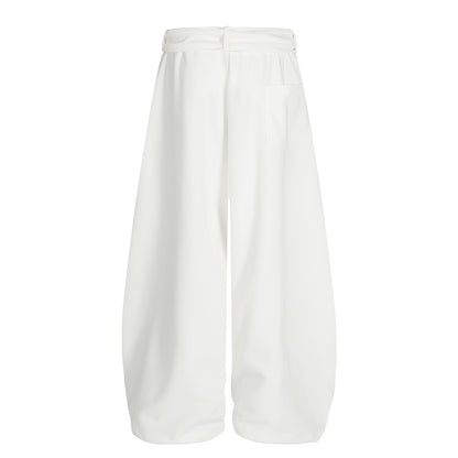 𝔾𝕣𝕠𝕦𝕟𝕕ℤ𝕖𝕣𝕠®2026年秋冬款嘻哈新款火焰腰帶束口彎刀運動長褲