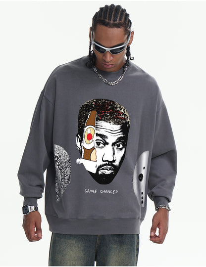 G.Z邁阿密南岸𝔾𝕣𝕠𝕦𝕟𝕕ℤ𝕖𝕣𝕠®✥南裝大佬✥ 美式嘻哈水410gBreakSilence長袖上衣T-Shirt