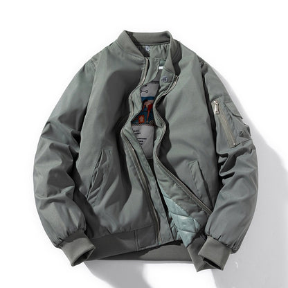 🔥𝔾𝕣𝕠𝕦𝕟𝕕⇔ℤ𝕖𝕣𝕠®25-26年秋冬新款vintag經典MA-1連帽飛行男女夾克外套8色
