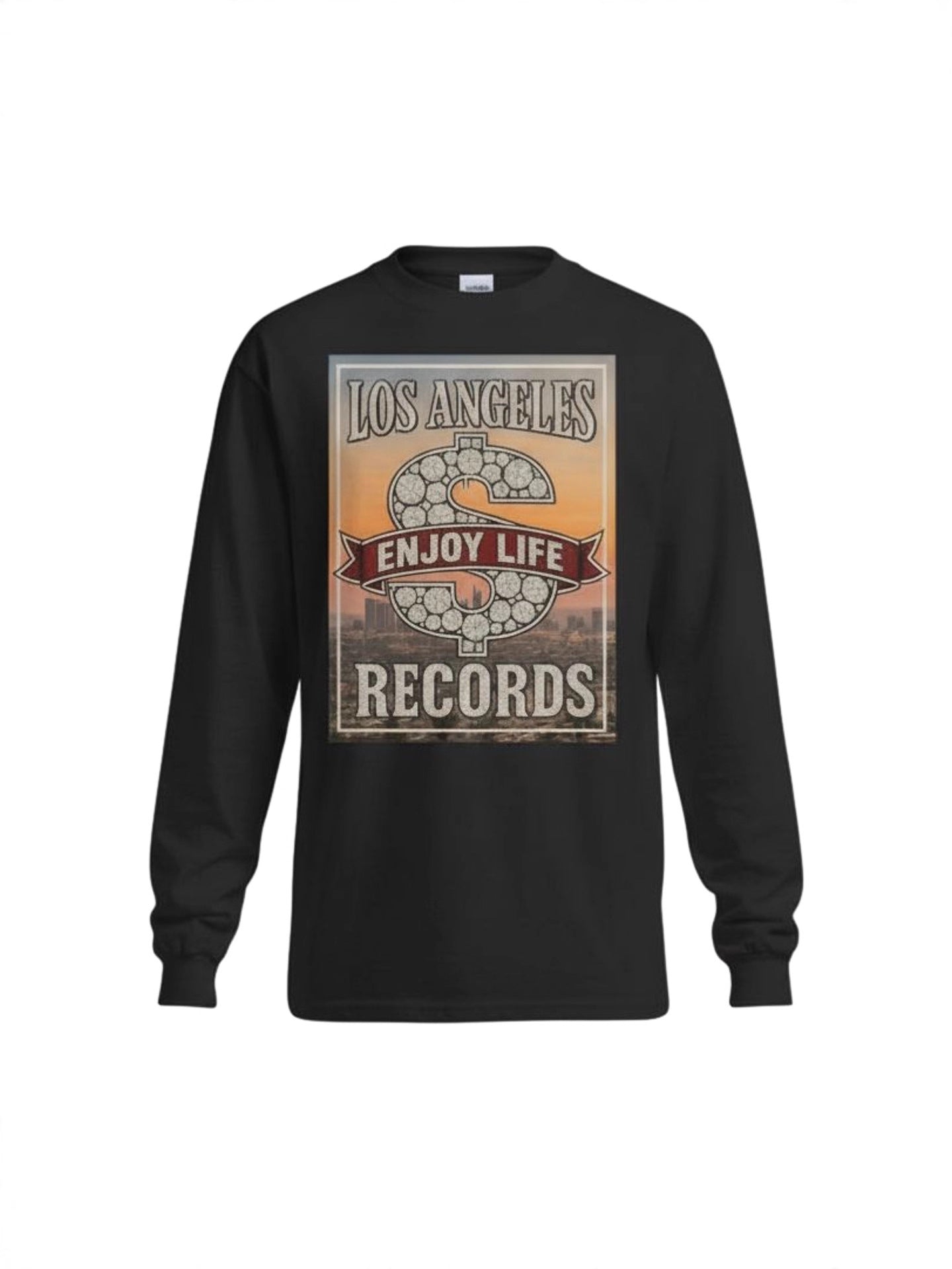 𝔾𝕣𝕠𝕦𝕟𝕕ℤ𝕖𝕣𝕠🎭♠墨西哥♠匪幫⚂25-26年⚅美式嘻哈厚磅數洛杉磯內搭長袖男女上衣T-SHIRT