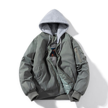 🔥𝔾𝕣𝕠𝕦𝕟𝕕⇔ℤ𝕖𝕣𝕠®25-26年秋冬新款vintag經典MA-1連帽飛行男女夾克外套8色