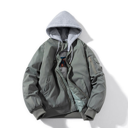🔥𝔾𝕣𝕠𝕦𝕟𝕕⇔ℤ𝕖𝕣𝕠®25-26年秋冬新款vintag經典MA-1連帽飛行男女夾克外套8色