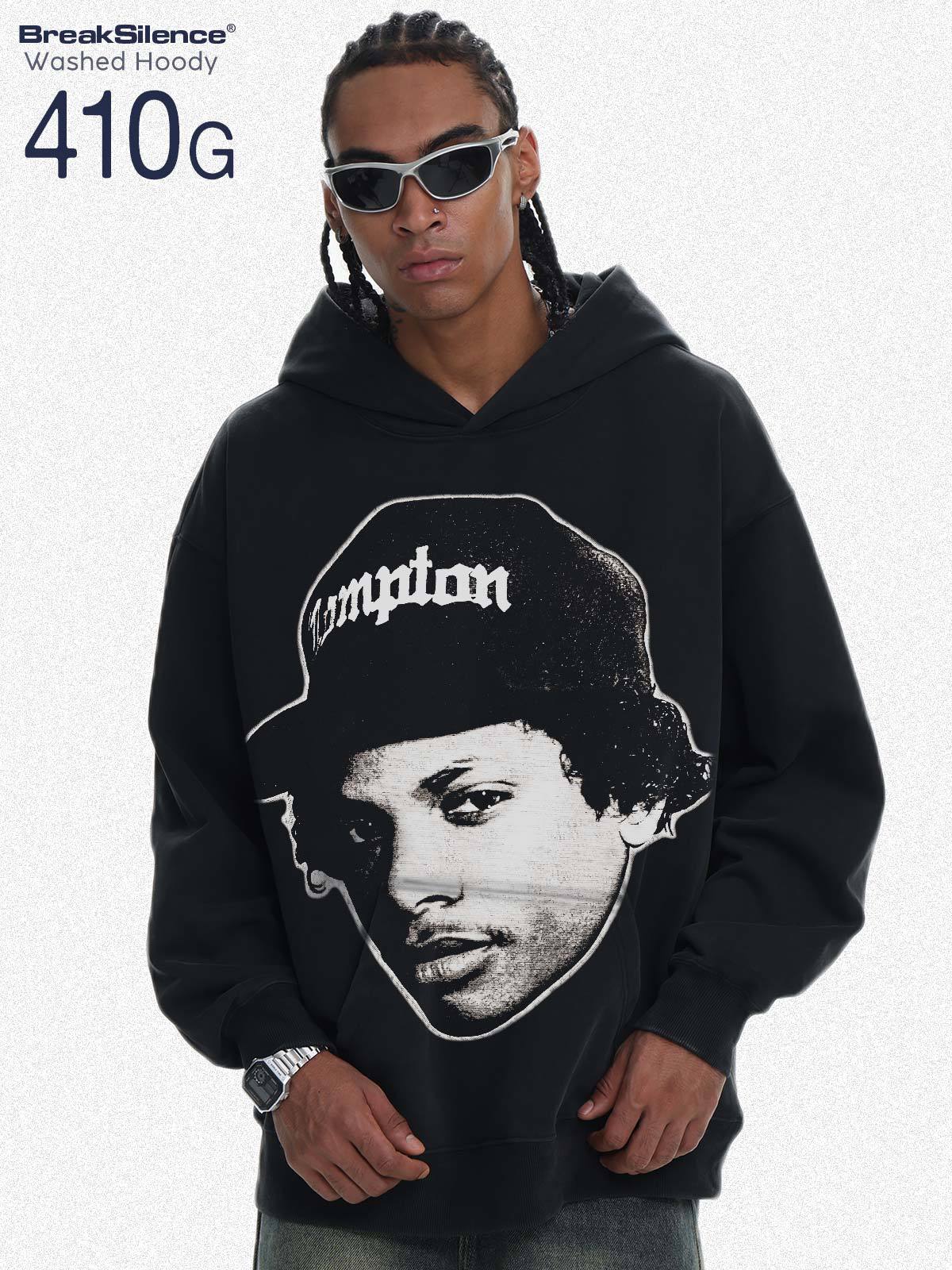 G.Z邁阿密南岸𝔾𝕣𝕠𝕦𝕟𝕕ℤ𝕖𝕣𝕠®✥南裝大佬✥ 美式嘻哈水410gEAZY-E長袖上衣T-Shirt