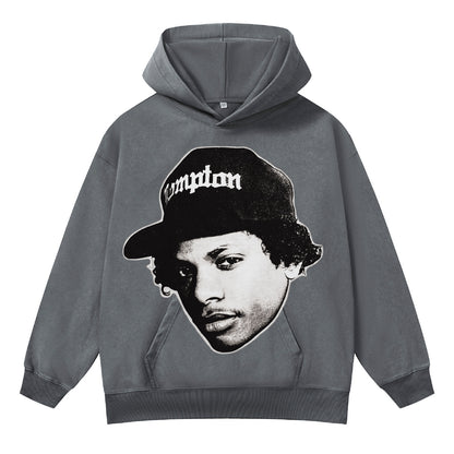 G.Z邁阿密南岸𝔾𝕣𝕠𝕦𝕟𝕕ℤ𝕖𝕣𝕠®✥南裝大佬✥ 美式嘻哈水410gEAZY-E長袖上衣T-Shirt