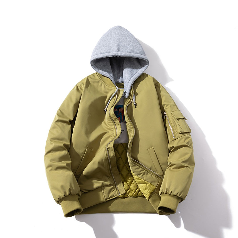 🔥𝔾𝕣𝕠𝕦𝕟𝕕⇔ℤ𝕖𝕣𝕠®25-26年秋冬新款vintag經典MA-1連帽飛行男女夾克外套8色