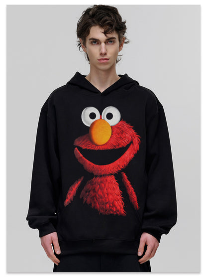 G.Z邁阿密南岸𝔾𝕣𝕠𝕦𝕟𝕕ℤ𝕖𝕣𝕠®✥南裝大佬✥ 美式嘻哈水400g紅色芝麻街長袖上衣T-Shirt