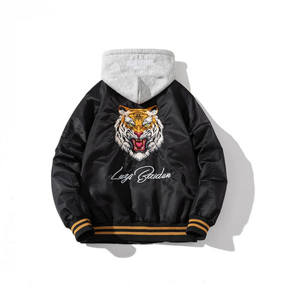 🔥𝔾𝕣𝕠𝕦𝕟𝕕⇔ℤ𝕖𝕣𝕠®25-26年秋冬新款vintag復古防風滿版刺繡老虎NA-1飛行夾克外套