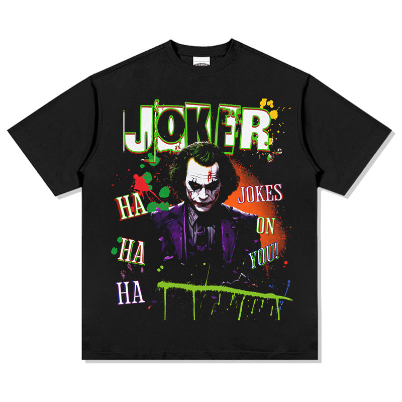 𝔾𝕣𝕠𝕦𝕟𝕕ℤ𝕖𝕣𝕠®GZ嘻哈2024年-2025年秋冬新款希斯JOKER長短袖圓領連帽上衣中性T-Shirt上衣