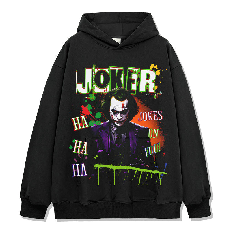 𝔾𝕣𝕠𝕦𝕟𝕕ℤ𝕖𝕣𝕠®GZ嘻哈2024年-2025年秋冬新款希斯JOKER長短袖圓領連帽上衣中性T-Shirt上衣