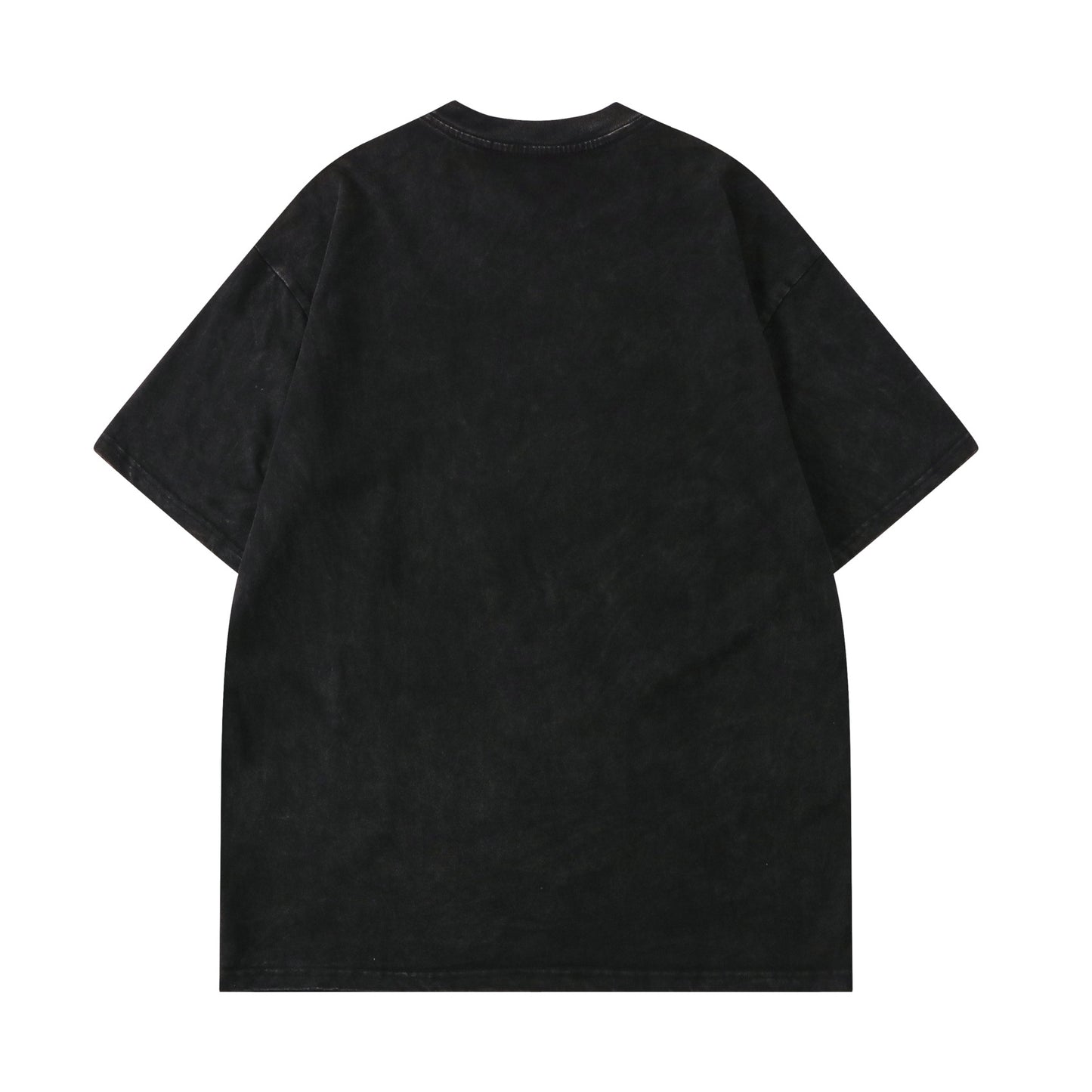 G.Z 邁阿密南岸✥𝔾𝕣𝕠𝕦𝕟𝕕ℤ𝕖𝕣𝕠®✥２０２３南裝大佬/美式黑色追緝令水洗短袖中性T-Shirt