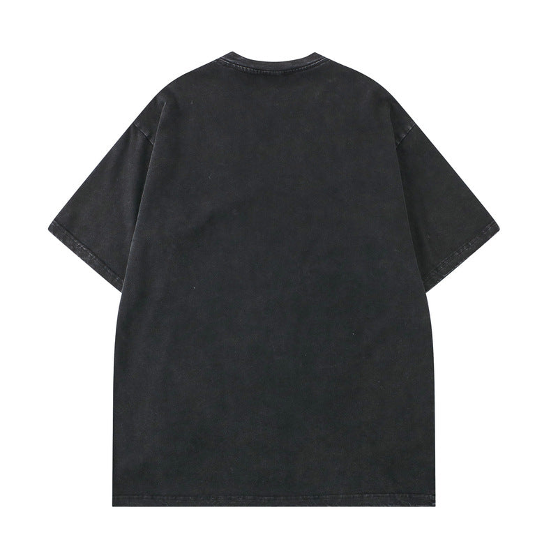 G.Z 邁阿密南岸✥𝔾𝕣𝕠𝕦𝕟𝕕ℤ𝕖𝕣𝕠®✥２０２３南裝大佬/美式尼爾的抉擇水洗短袖中性T-Shirt