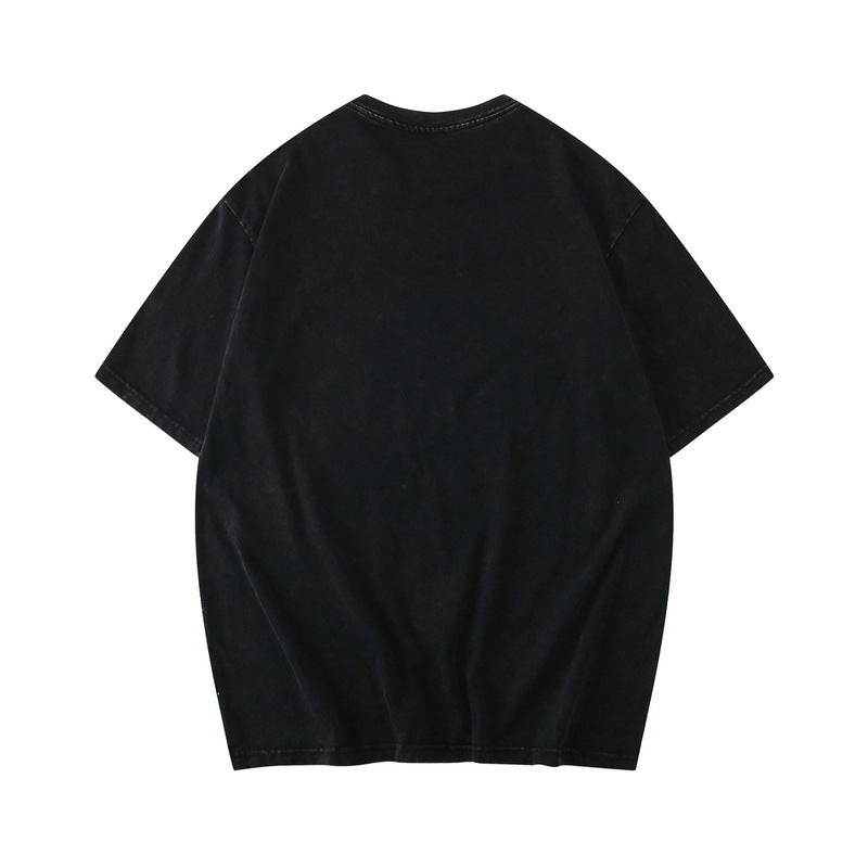 G.Z 邁阿密南岸✥𝔾𝕣𝕠𝕦𝕟𝕕ℤ𝕖𝕣𝕠®✥２０２３南裝大佬/美式休閒虎頭水洗短袖中性T-Shirt