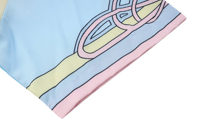 G.Z マイアミ サウスショア✥𝔾𝕣𝕠𝕦𝕟𝕕ℤ𝕖𝕣𝕠®✥2023 サザンスーツ ボス/アメカジ ピンク マナー ルーズ オープンカラー シャツ ショートパンツ スーツ