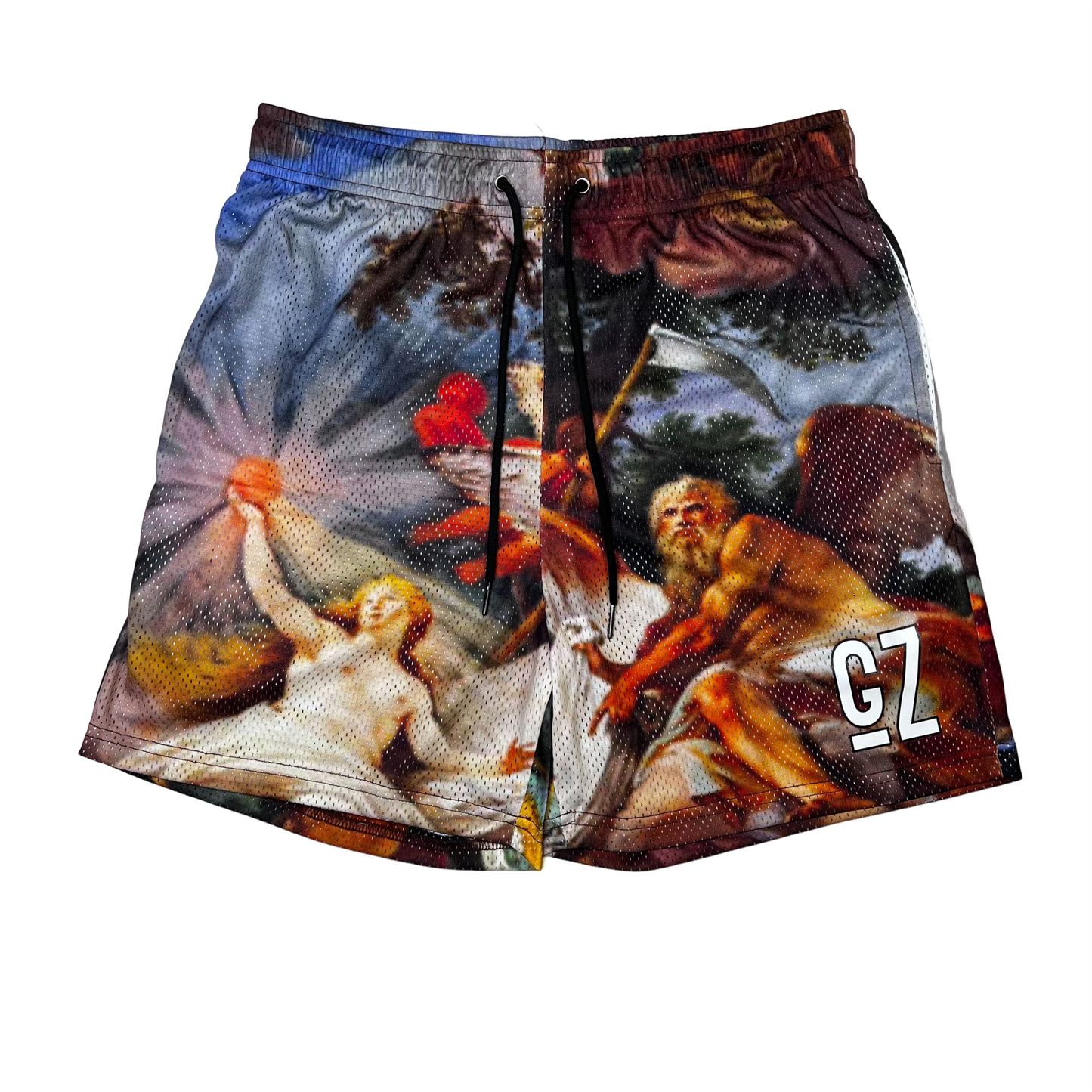 GZ Miami South Shore✥𝔾𝕣𝕠𝕦𝕟𝕕ℤ𝕖𝕣𝕠®✥2023 Southern suit boss/GZ American casual neutral sports outdoor battle of the gods four-point shorts and ball pants 