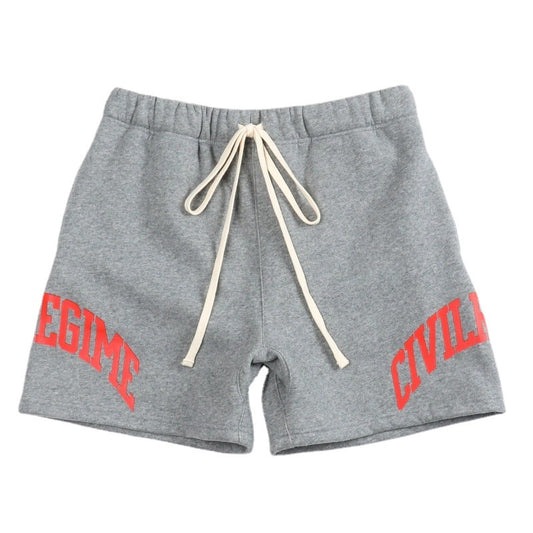 GZ LA West Bank 2023【✟Pure Love West Bank✟】American Classic Letter Printed Four Points Casual Shorts